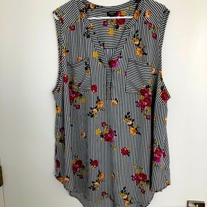TORRID Harper sleeveless blouse